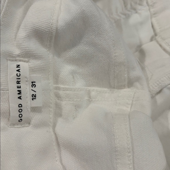 Good American Good Waist Palazzo White 12/31 NEW - Picture 7 of 9